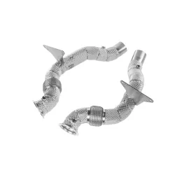 Ferrari 488 Alpha Competition Decat Downpipes
