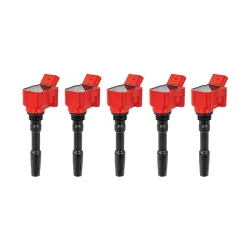 Alpha Competition red ignition coils for Audi RS3 8V.5 and TTRS 8S 2.5 TFSI